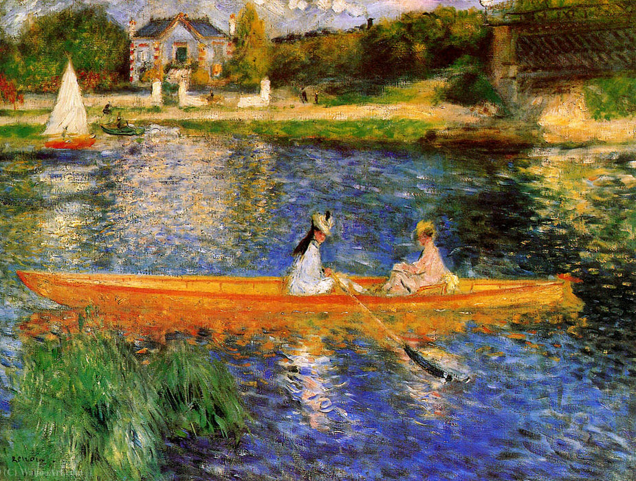 Renoir Banks of the Seine at Asnieres
